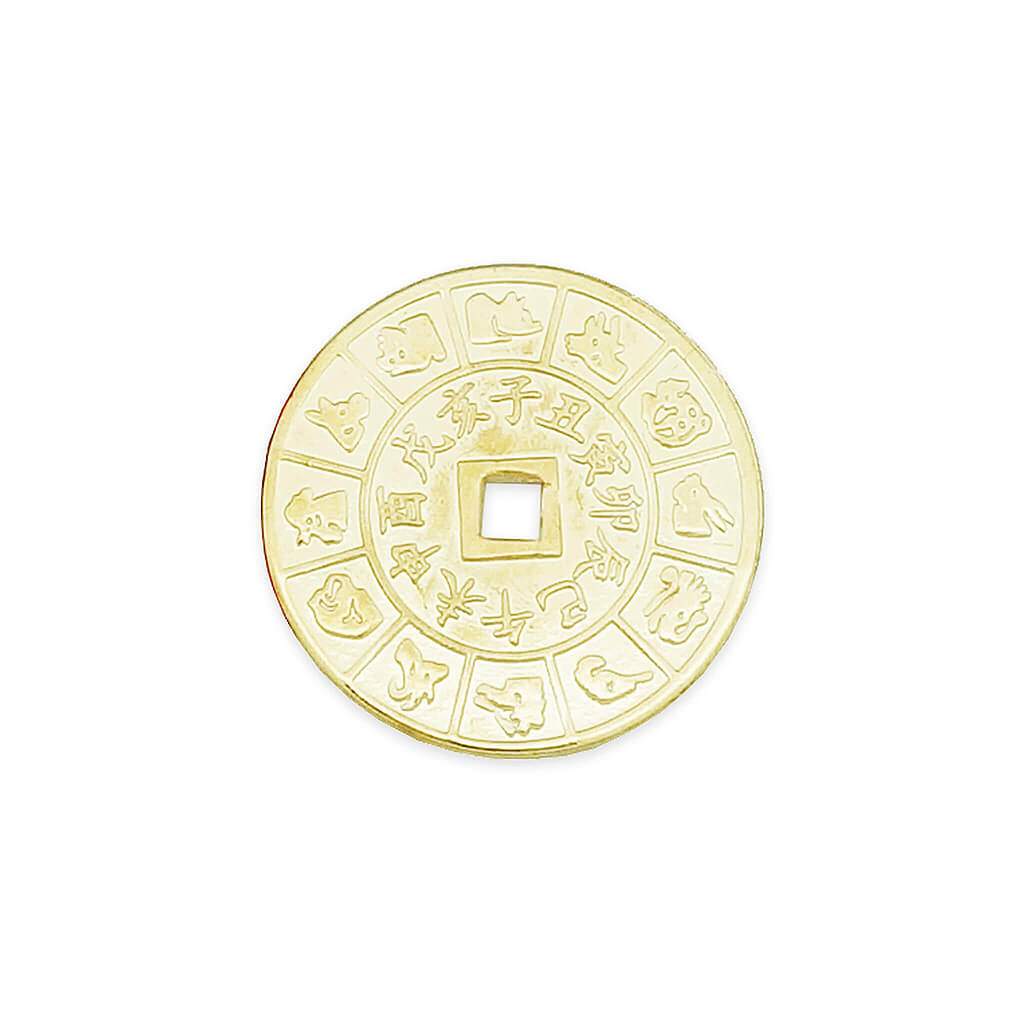 Bagua Horoscope Gold Coin
