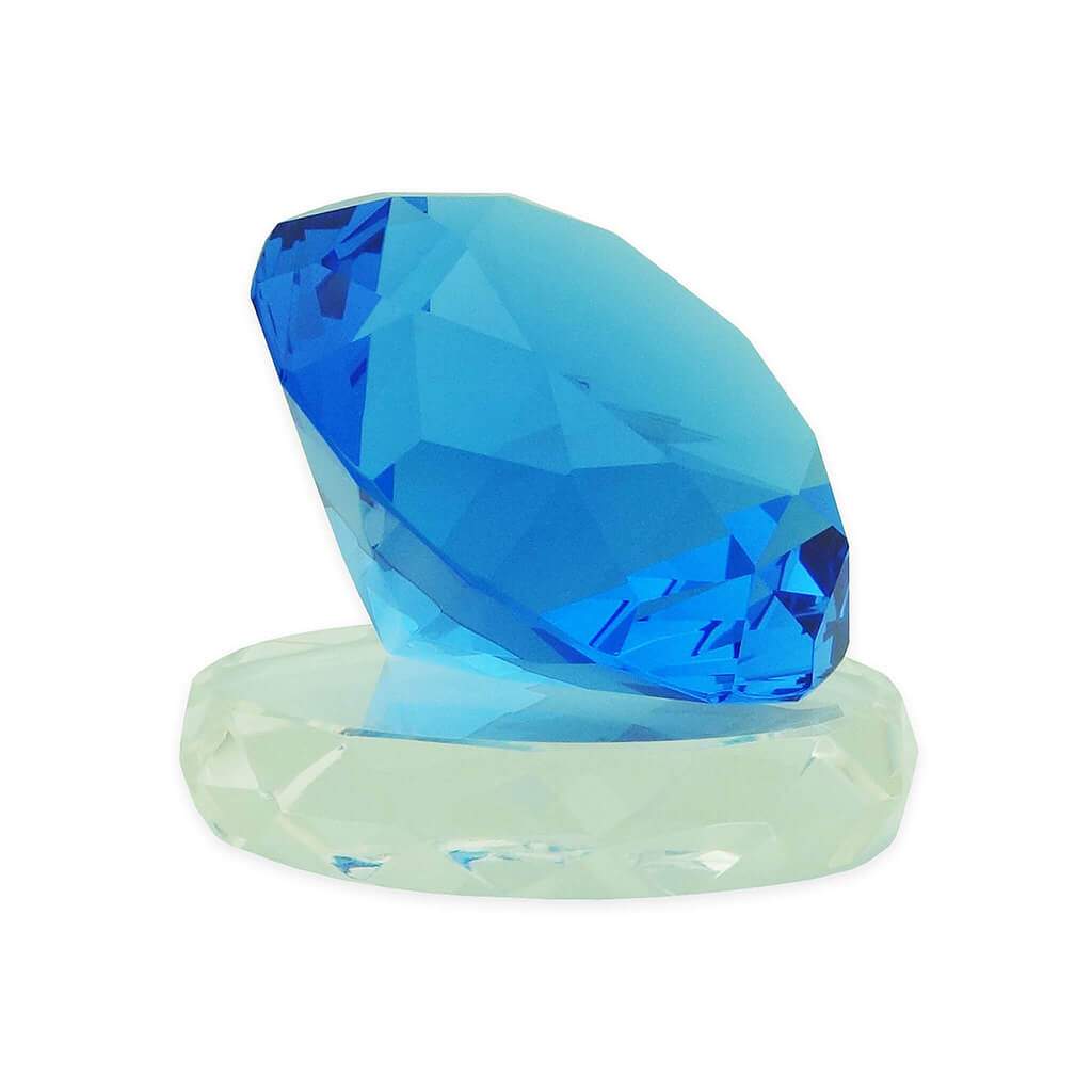 Blue Wish Granting Jewel for Career and Good Health (60mm)