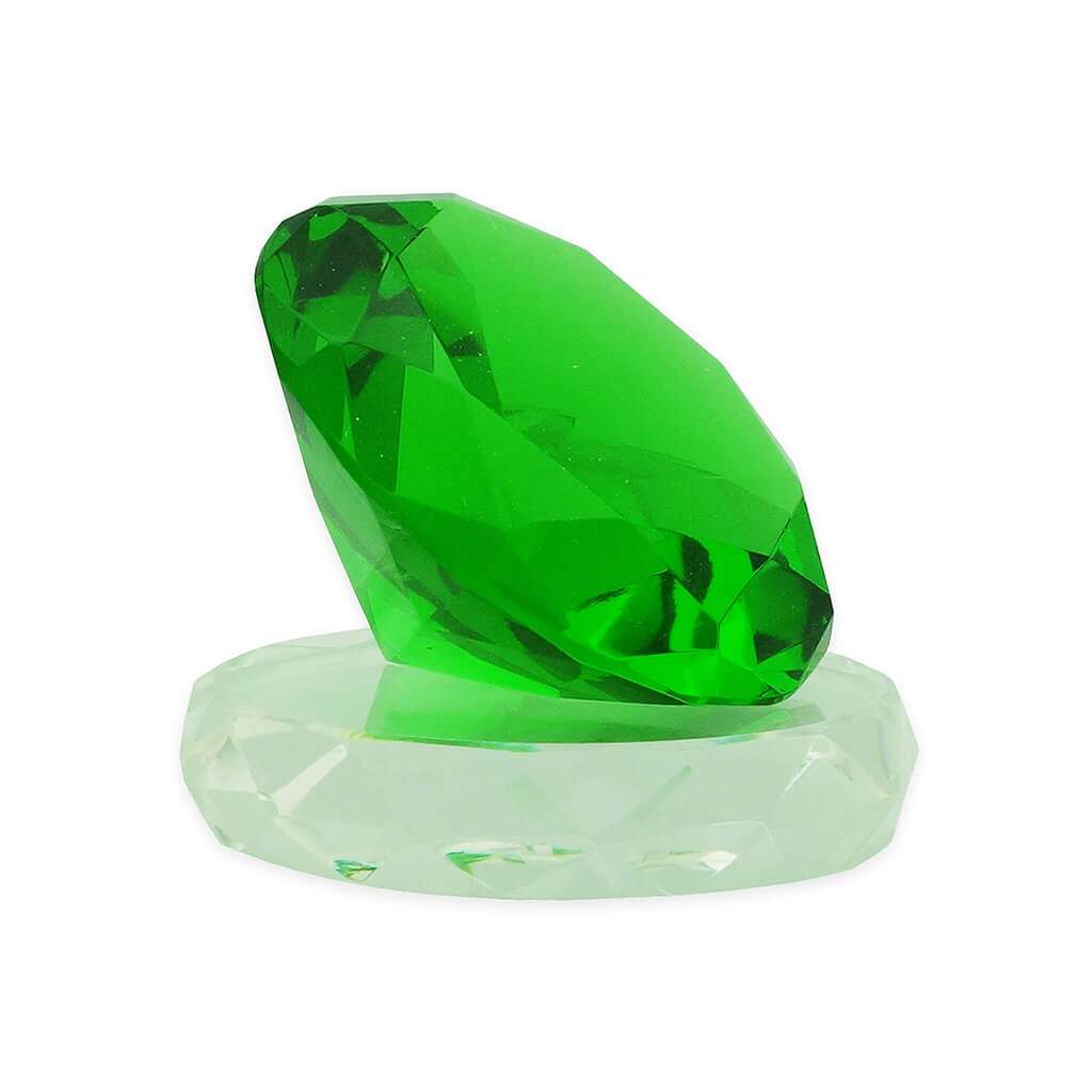 Green Wish Granting Jewel for Literary Luck and Mental Healing (60mm)