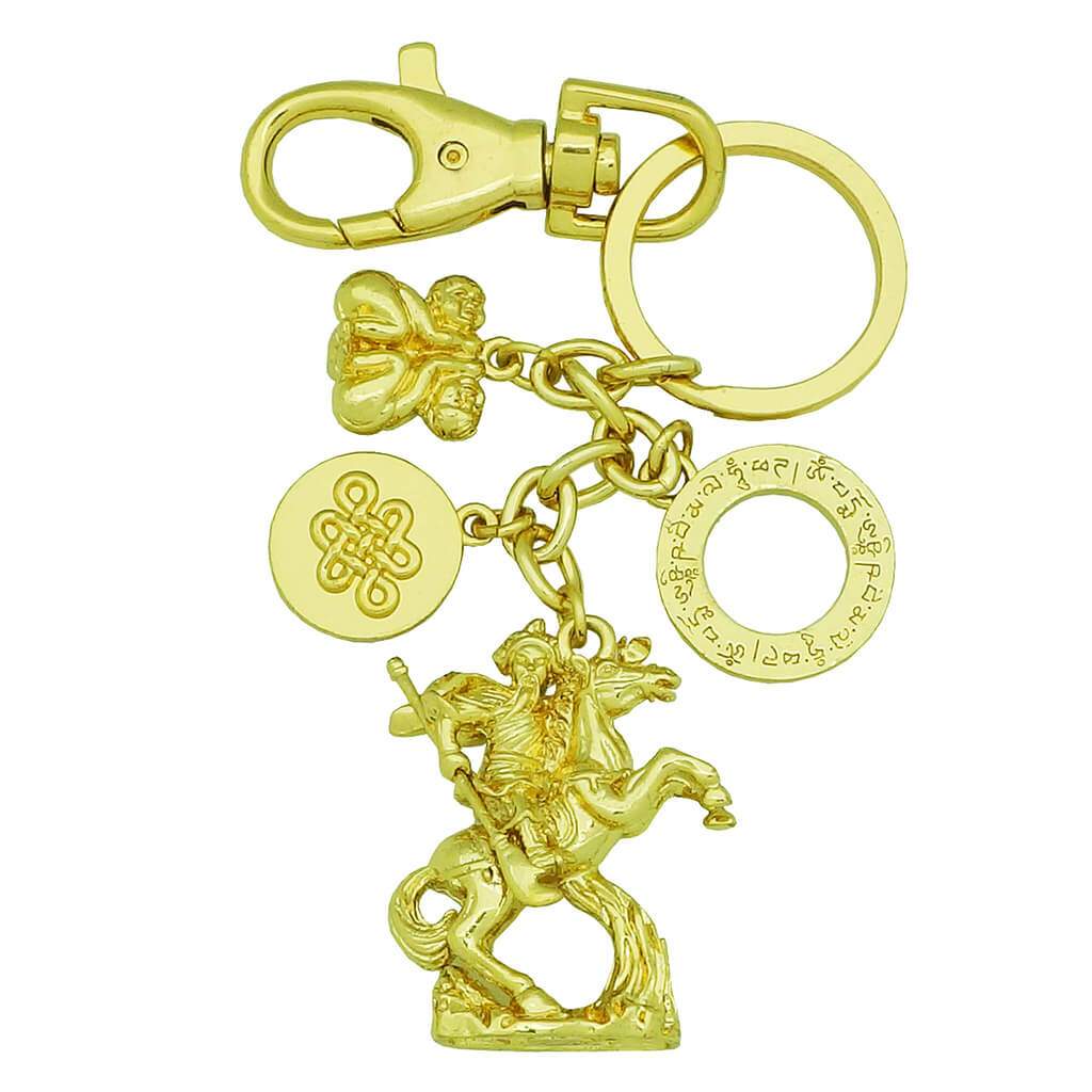 Victory Kwan Kung on Horse and Quiren Amulet