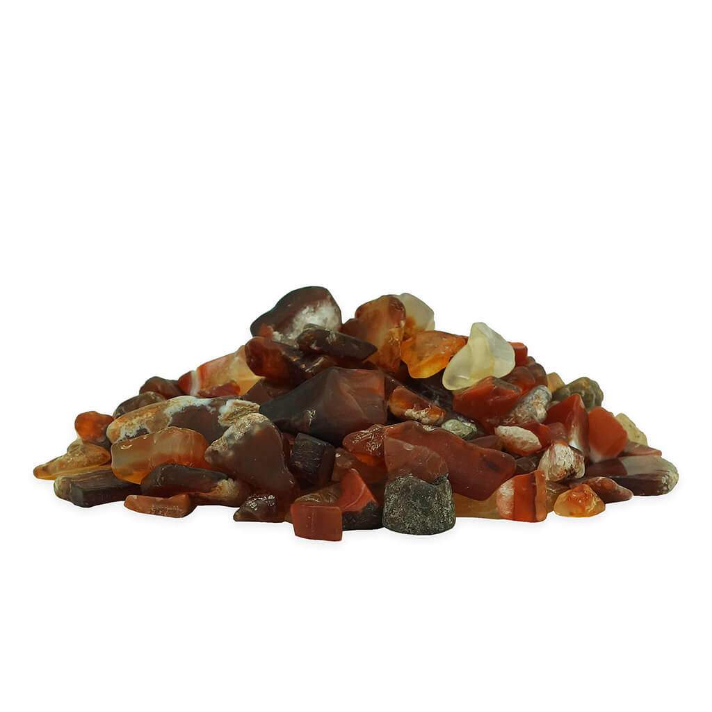 Red Agate Crystal Chips